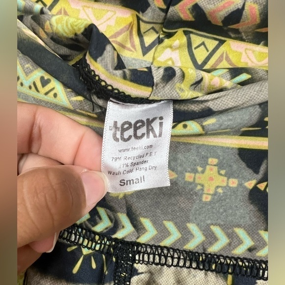 TEEKI Desert Rose Hot Pant Yoga Legging Size Small - Picture 5 of 6